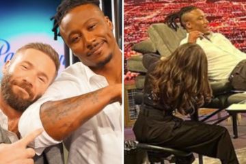 Jets legend Brandon Marshall forced to get Patriots tattoo after losing bet