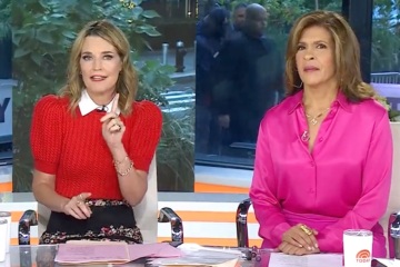 Today's Hoda cuts off Savannah & takes over segment in awkward live TV moment