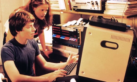 Matthew Broderick and Ally Sheedy in WarGames.