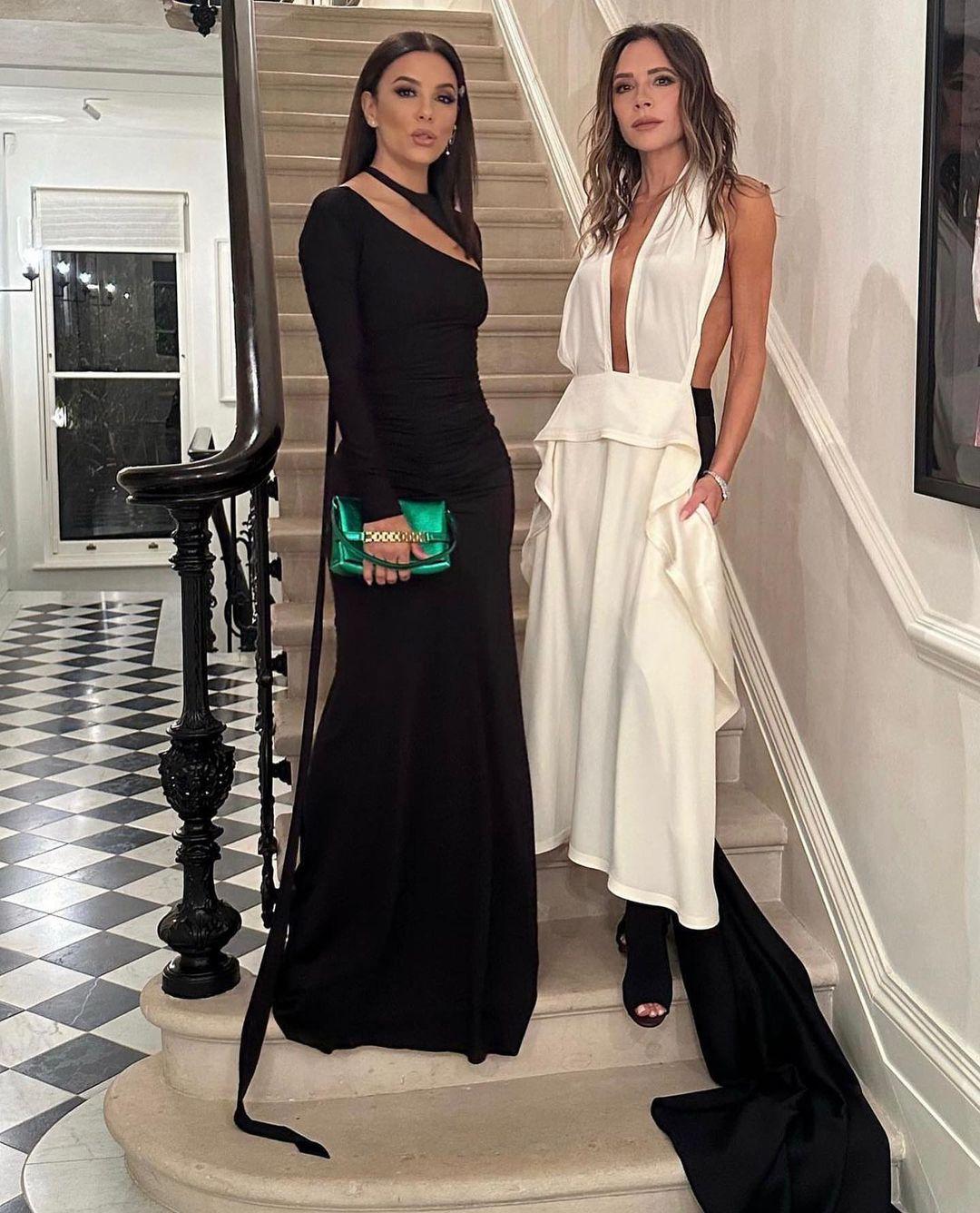 Eva Longoria and Victoria-Beckham's girls' night out