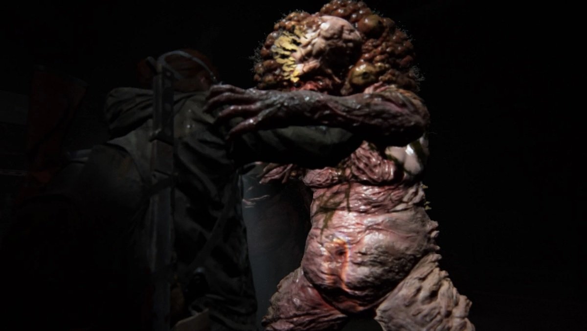 A giant, disgusting Shambler in The Last of Us Part II.