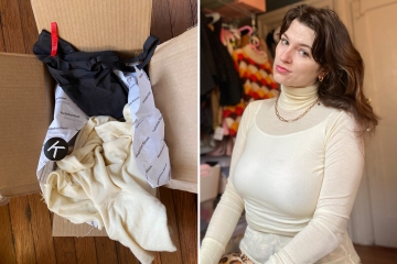 I spent $204 on used Kardashian clothes – Kourtney's sweater was NSFW