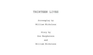 Read William Nicholson Screenplay True-Life Rescue Tale – Deadline