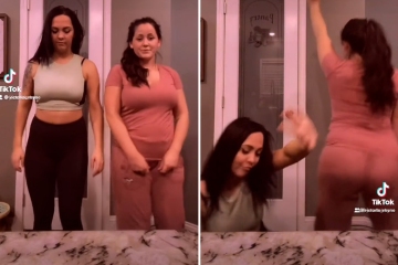Fans cringe over new TikTok of Jenelle twerking in sweatpants