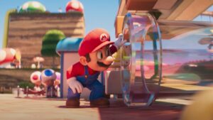 Chris Pratt Visits Mushroom Kingdom in Super Mario Bros. Clip