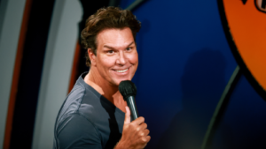 Dane Cook on stage