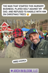 Rob Marciano took his children to a winter festival where they got their Christmas tree