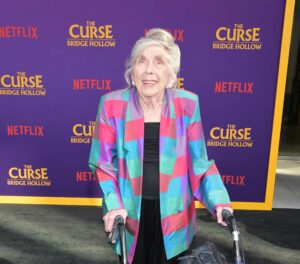 Helen Slayton-Hughes pictured at the Los Angeles special screening of Netflix's 'The Curse Of Bridge Hollow' in October this year