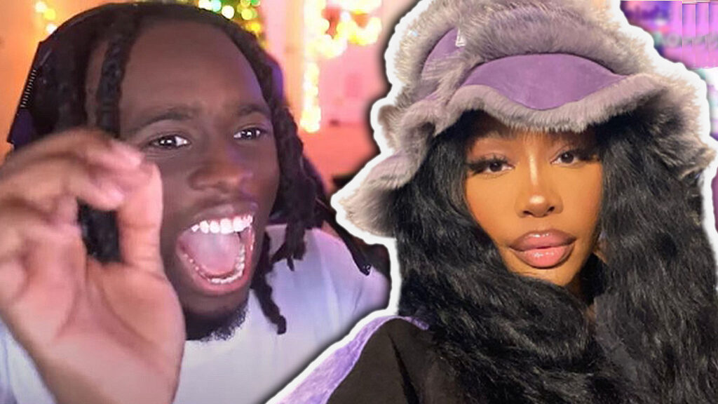 Kai Cenat loses his mind after SZA posts his Twitch clip on Instagram