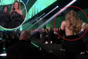 Khloe caught in major live TV blunder as she's missing during pivotal PCAs moment