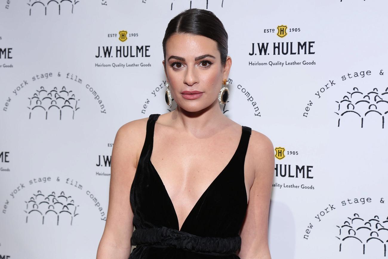 Lea Michele at the 2019 New York Stage and Film Winter Gala