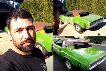 Magical video shows forgotten 1971 Dodge Charger after first wash in ‘25 years’