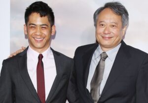 Mason Lee (left) previously starred in his father Ang Lee's (right) "Billy Lynn's Long Halftime Walk."