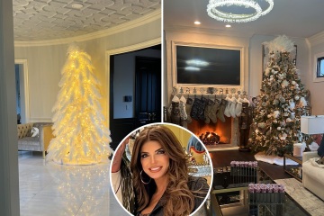 Teresa Giudice shows off lavish Christmas decorations with all-white tree