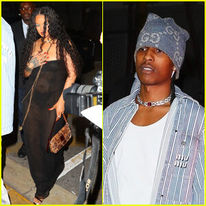 Rihanna Steps Out in a Sheer Look for a Date Night With A$AP Rocky at Art Basel in Miami