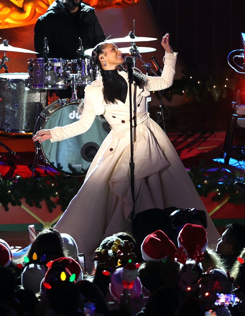 Santa, baby! Alicia Keys brings her own soulful sultriness to a remake of Eartha Kitt's classic Christmas come-on.