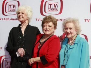 Bea Arthur, Rue McClanahan and Betty White at the 6th annual TV Land Awards in 2008.