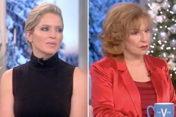 The View’s Sara issues eerie warning to Joy as she shuts her down on live TV