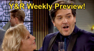 The Young and the Restless Preview Week of December 26: Jack And Diane's Heated Kiss - Danny Rings In The New Year