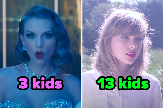 This Is Kinda Freaky, But Your Taylor Swift Song Preferences Will Reveal How Many Children You're Going To Have