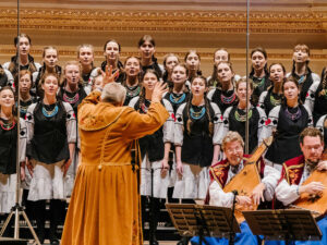 Ukrainian singers bring 'Carol of the Bells' back to Carnegie Hall : NPR