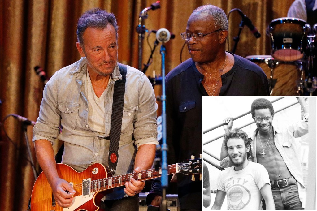 Bruce Springsteen and David Sancious