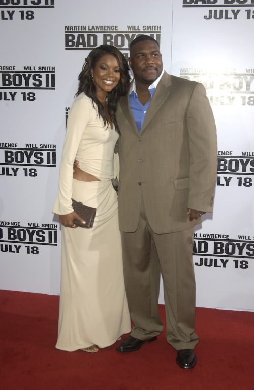 Gabrielle Union and Chris Howard at the premiere of 