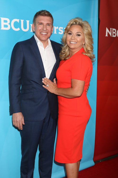 Todd and Julie Chrisley at the NBC Universal Summer Press Day in 2016