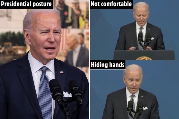 Biden's drastic body language change 'exposed true feeling about doc scandal'