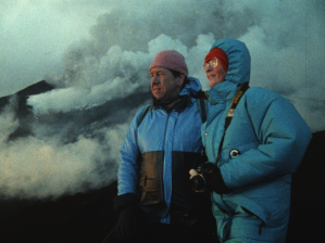 Volcanologists Maurice and Katia Krafft, subjects of 'Fire of Love'