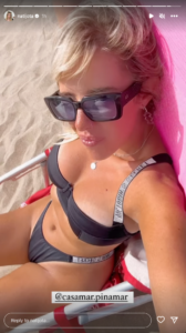 Nati Jota in Bathing Suit Shares a Beach Selfie — Celebwell