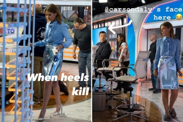 Today's Savannah Guthrie reveals comfy on-set slippers in rare backstage pic