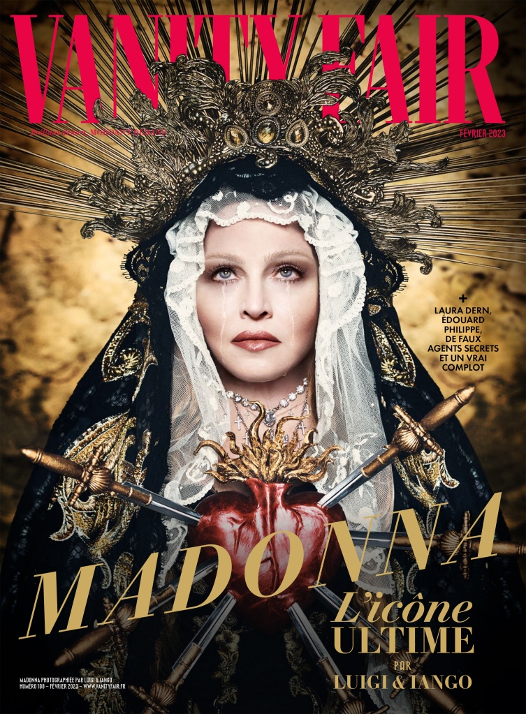 The "Papa Don't Preach" mama-of-six made the candid confession in an intimate interview published in the Italian, French, and Spanish issues of Vanity Fair.