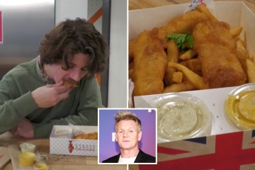 I'm a Brit & visited Gordon Ramsay's Times Square fish & chip shop