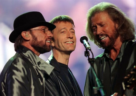 Bee Gees stage in 1998