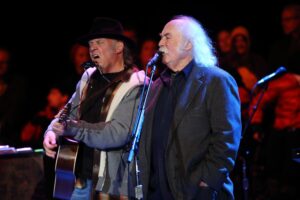 How Neil Young paid tribute to CSNY bandmate David Crosby