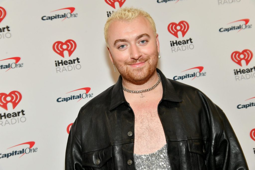 Sam Smith attends iHeartRadio Power 96.1’s Jingle Ball 2022 Presented by Capital One at State Farm Arena on Dec. 15, 2022, in Atlanta, Georgia.