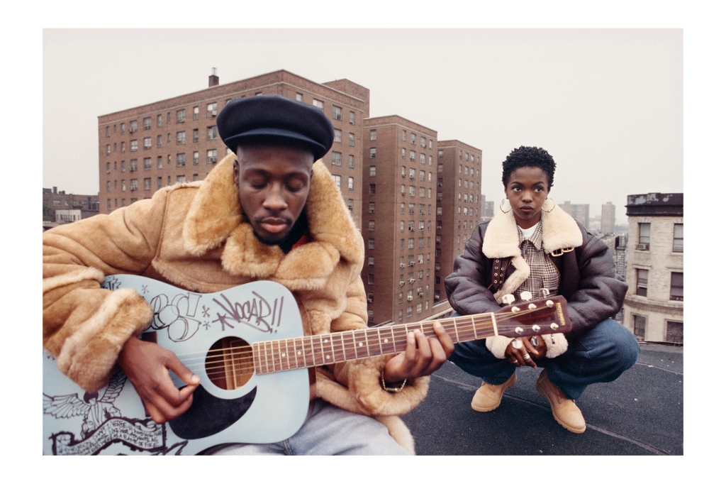 Wyclef Jean and Lauryn Hill in 1993.