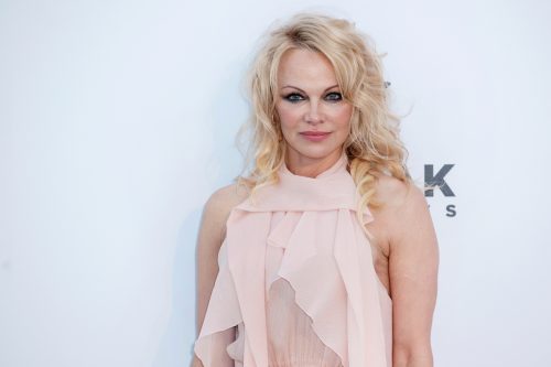 Pamela Anderson at the amfAR Cannes Gala 2019