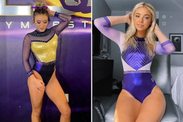 Olivia Dunne reacts to 'cutsie' LSU team-mate's 'current dress code' snap