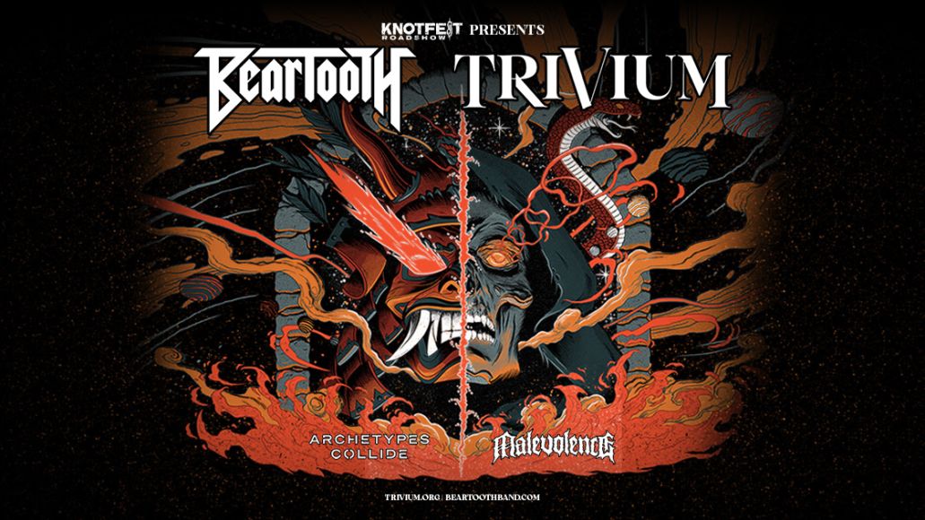 trivium beartooth tour poster