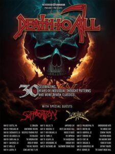 DEATH TO ALL Feat. GENE HOGLAN And STEVE DIGIORGIO: March/April 2023 North American Tour Announced