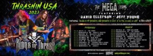 KINGS OF THRASH Feat. DAVID ELLEFSON And JEFF YOUNG: February/March 2023 U.S. Tour Announced