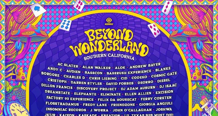 Beyond Wonderland SoCal lineup 2023