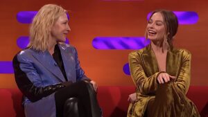 Margot Robbie Shuts Down Cate Blanchett's Metal Mockery