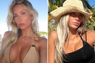 TikTok star Alix Earle stuns on vacation after split from MLB star Tyler Wade