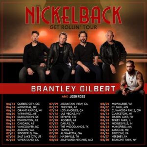 NICKELBACK Announces Spring/Summer 2023 'Get Rollin'' North American Tour