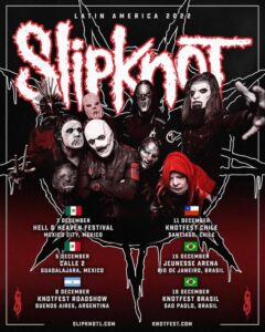 SLIPKNOT Shares Video Recap Of Fall 2022 Latin American Tour