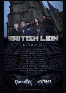 STEVE HARRIS's BRITISH LION Shares Behind-The-Scenes Video From January 2023 U.K. Tour