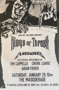 Watch KINGS OF THRASH Perform At 'Days Of The Dead' Horror Convention In Atlanta